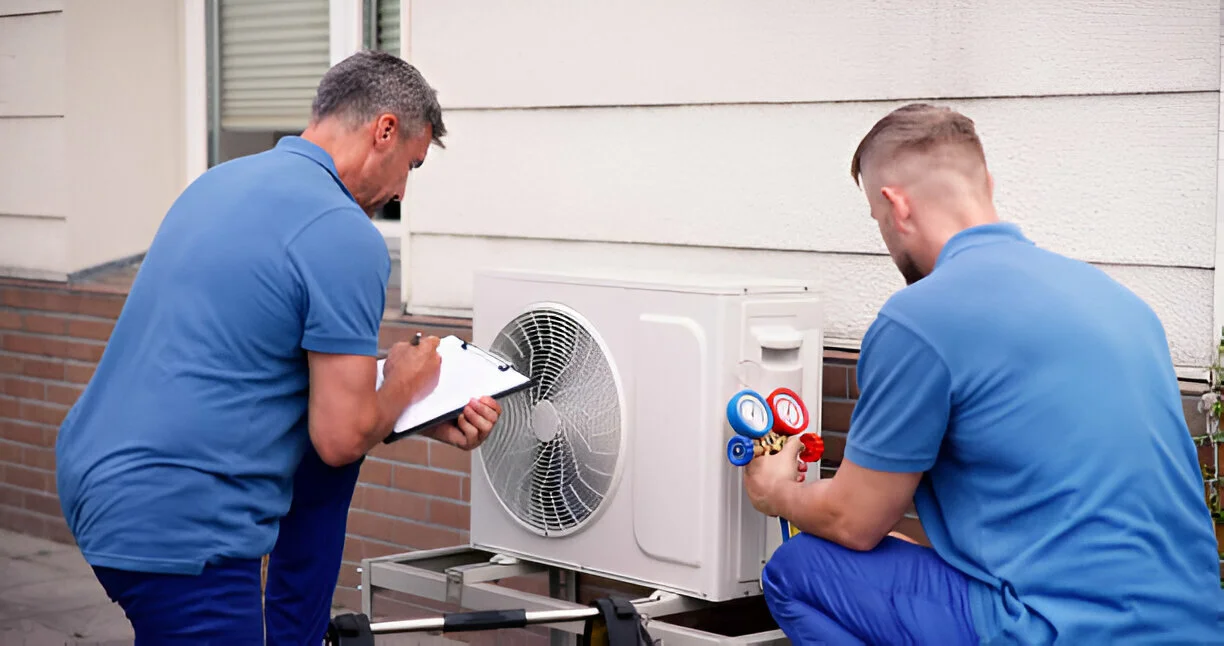 Home air conditioner maintenance