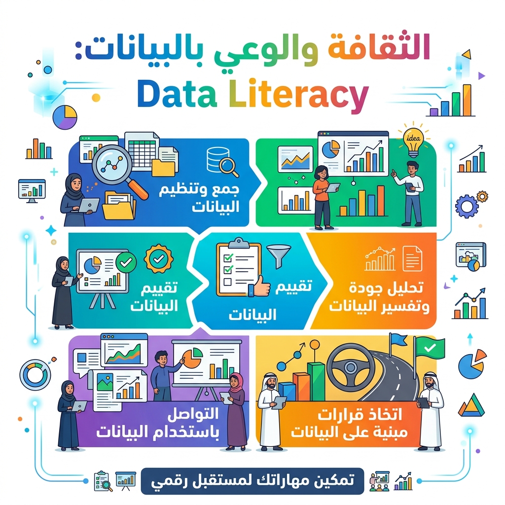 الثقافة والوعي بالبيانات Data Literacy