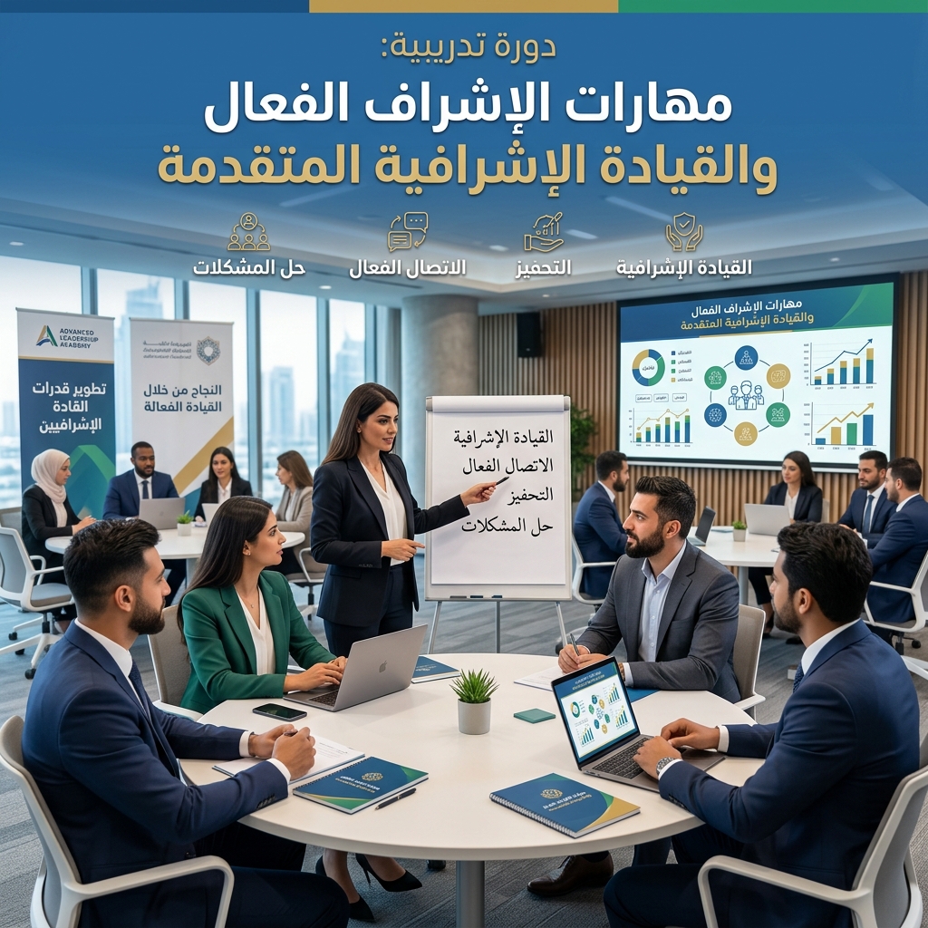 مهارات الإشراف الفعال والقيادة الإشرافية المتقدمة